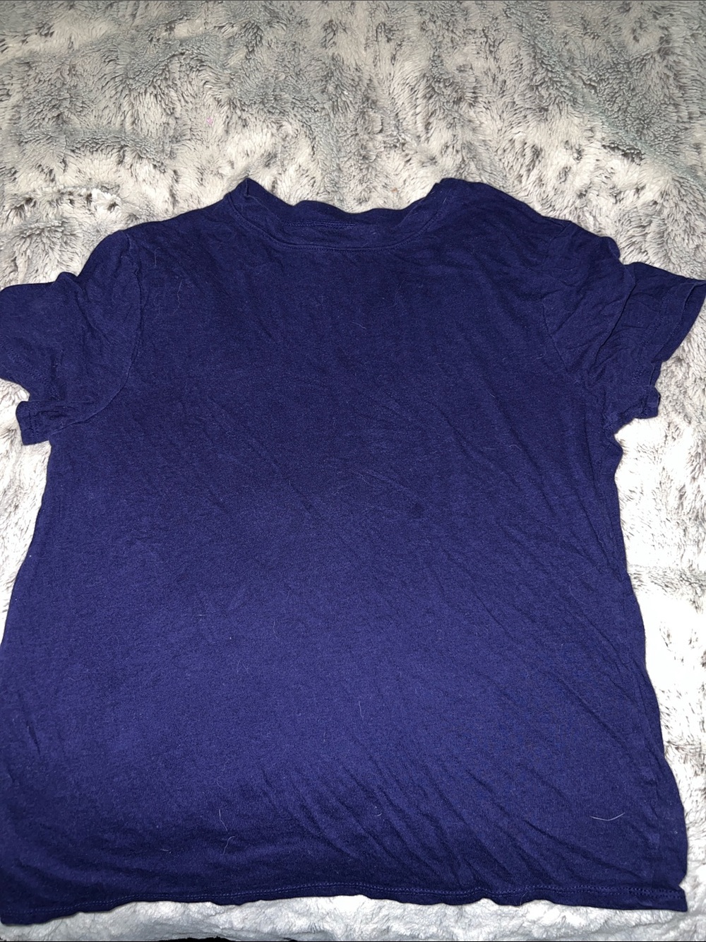 5/$10 item make a bundle Classic Women's Crew Neck Tee - Deep Blue